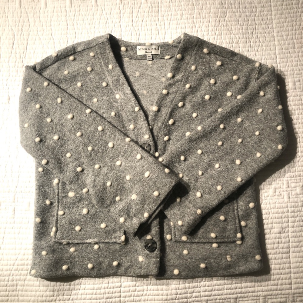 Madewell: Texture & Thread Bobble Cardigan - Picture 7 of 8